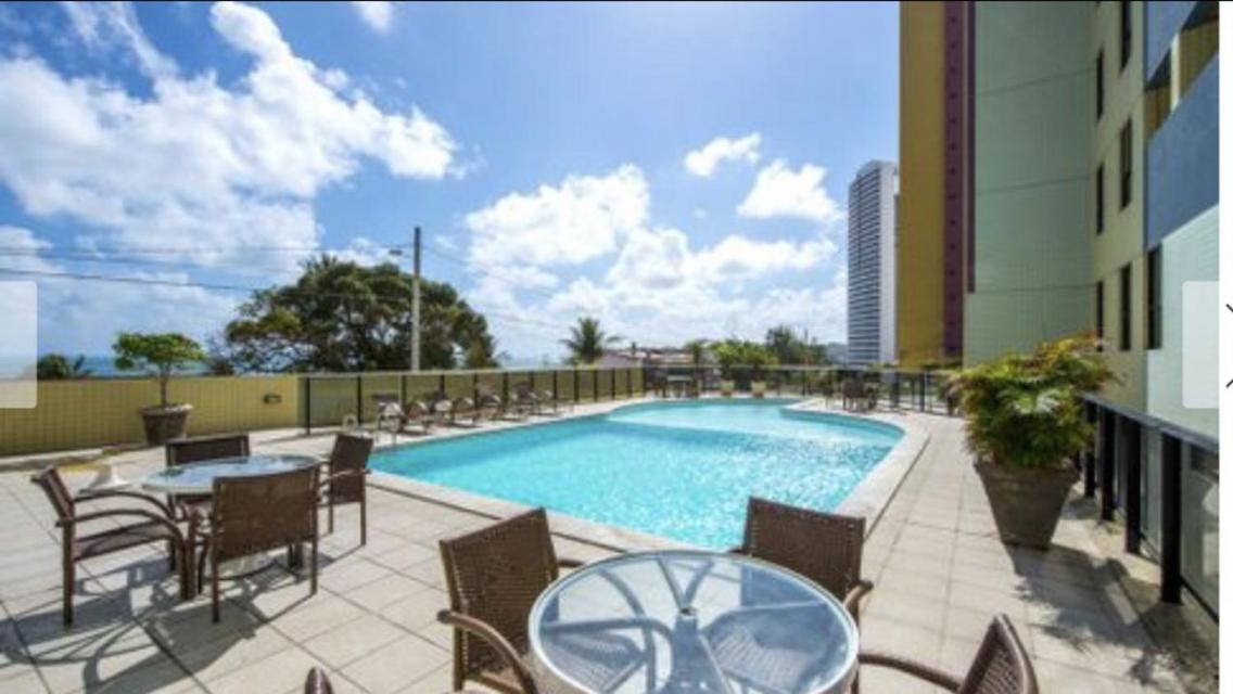 Ap Vista Mar Ponta Negra C/ Camareira E Troc Roupa De Cama Apartamento Natal Exterior foto